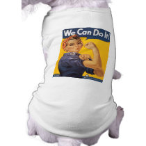 Rosie the Riveter Doggie Shirt