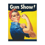 Rosie The Riveter: Gun Show! Postcards