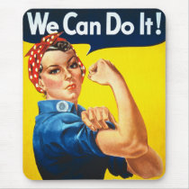 Rosie the Riveter Mousepad