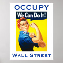 Rosie the Riveter OWS poster