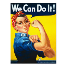 Rosie the Riveter Postcard