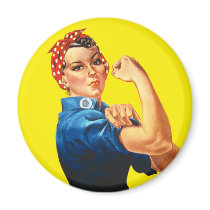 Rosie the Riveter, We Can Do It! Refrigerator Magnet