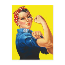 Rosie the Riveter, We Can Do It! Post Cards