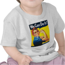 Rosie the Riveter, We Can Do It! Tees