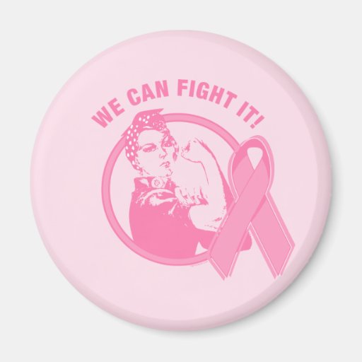 Rosie We Can Fight It Refrigerator Magnets