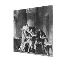 Rosine, Bartholo, Count Almaviva Canvas Print