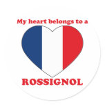 Rossignol Round Stickers