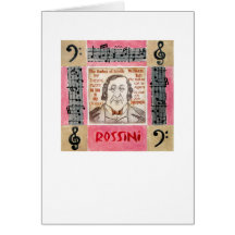 ROSSINI GREETING CARD