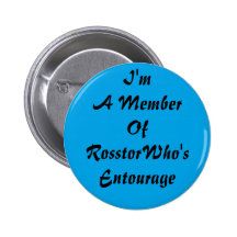 RosstorWho Fan Badge Pinback Button