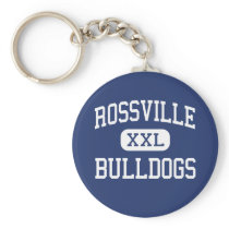 Rossville Bulldogs Middle Rossville Georgia Keychain
