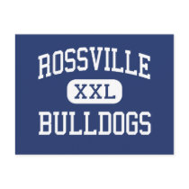 Rossville Bulldogs Middle Rossville Georgia Postcard