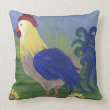 roster sunrise pillow black back