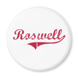 Roswell New Mexico Classic Design Magnet