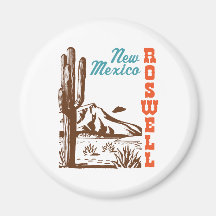 Roswell New Mexico Fridge Magnet
