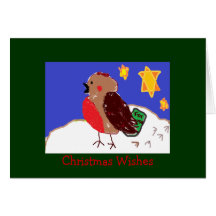 Rosy Robin Christmas Cards
