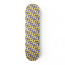 Rotating Circles - Yellow and Navy