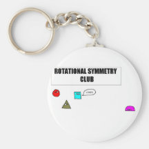 Rotational Symmetry Keychains
