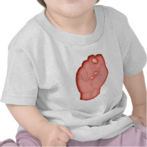rote Faust red fist Tshirts