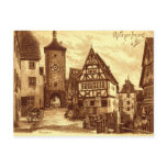 Rothenburg Germany 1907 vintage postcards