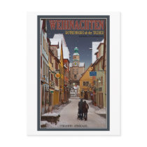Rothenburg - Markusturm Christmas Postcards