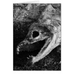 Rotten Fish Head Bones Card