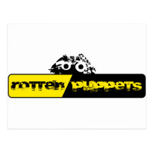 Rotten Puppets Logo'd Stuff Postcard