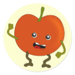 Rotten Tomato: Bad Fruit Gang Round Stickers