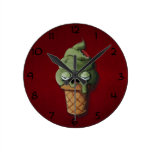 Rotten Zombie Ice Cream Clocks