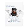 Rottweiler Angel Postcard