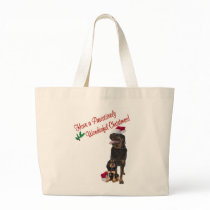 Rottweiler Christmas Wishes Bag