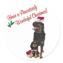Rottweiler Christmas Wishes