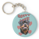 Rottweiler Love Key Chains
