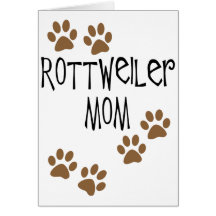 Rottweiler Mom Cards