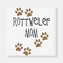 Rottweiler Mom Magnets