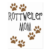 Rottweiler Mom Postcards