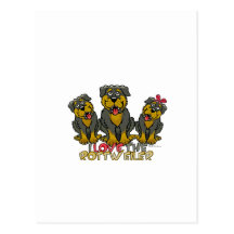 ROTTWEILER POST CARDS