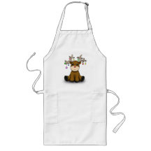 Roudolf with Coloured Stars Aprons