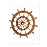 Roue d'épave cartes postales