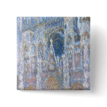 Rouen Cathedral Pinback Button