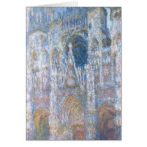 Rouen Cathedral Greeting Card