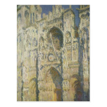 Rouen Cathedral in Full Sunlight postcards