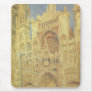 Rouen Cathedral, Sunset by Claude Monet Mousepads