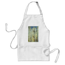 Rouen Cathedral, West Facade Sunlight Claude Monet Aprons