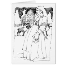 Rough Christmas Greeting Cards