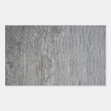 Rough grey concrete wall texture with relief lines rectangular sticker