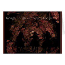 Rough & Tough Cowgirl Card