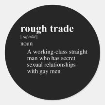 ROUGH TRADE DEFINITION STICKERS