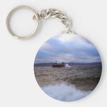 Rough Waters Key Chain