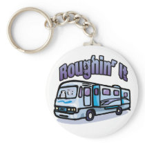 Roughin' It Keychain