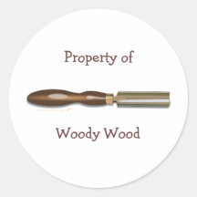 Roughing Gouge Woodturning Customized Stickers